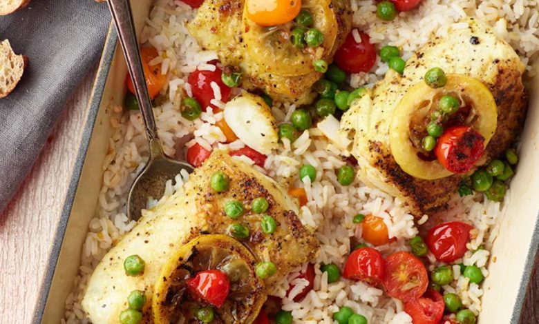 cod fish and rice recipes