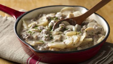 Potato Stroganoff Recipe