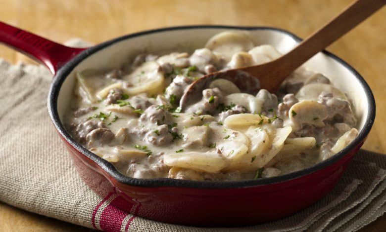 Potato Stroganoff Recipe