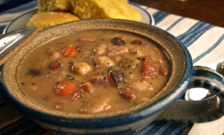 Honey Baked Ham Bean Soup Recipe