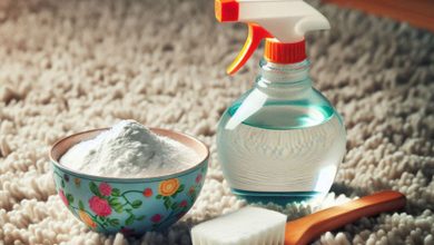 How to clean carpet with baking soda and vinegar