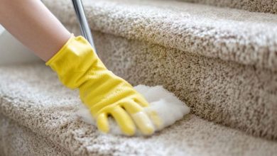 How to clean a carpet by hand