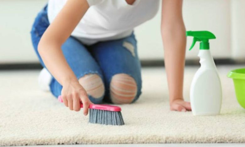 Washing carpets at home without machine